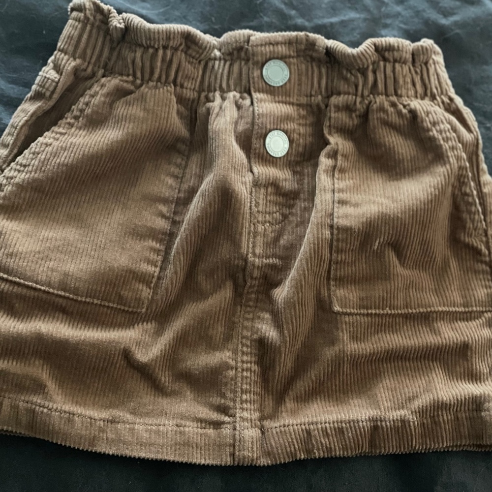 H&M girls corduroy skirt